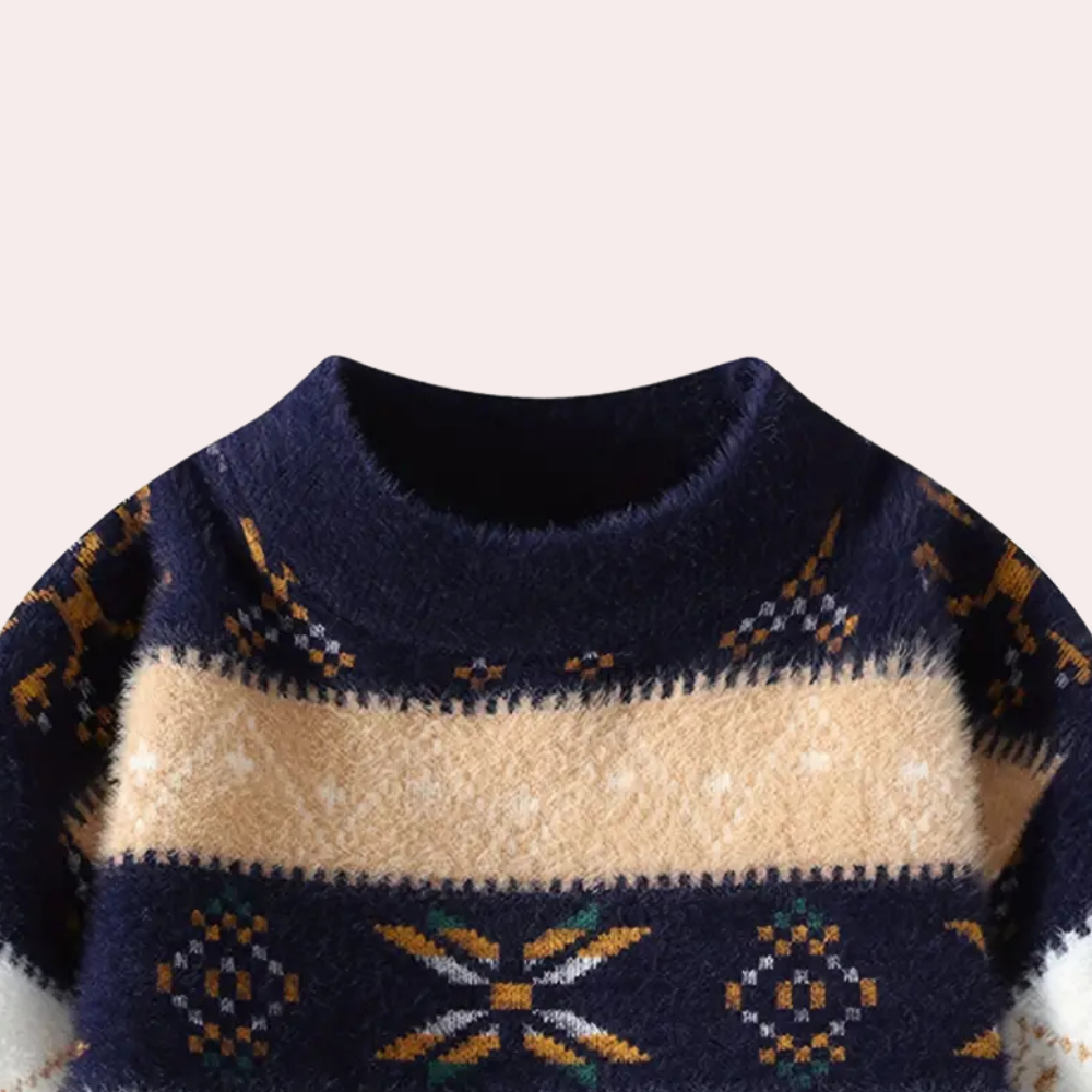 Willie | Fair Isle Knit Mens Christmas Sweater
