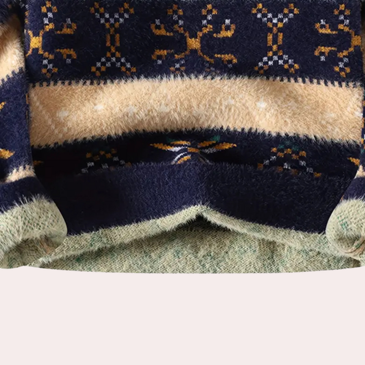 Willie | Fair Isle Knit Mens Christmas Sweater