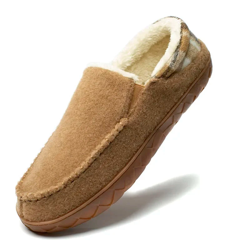 Willie | Relaxed Plush-Lined Moccasin Mens Slippers