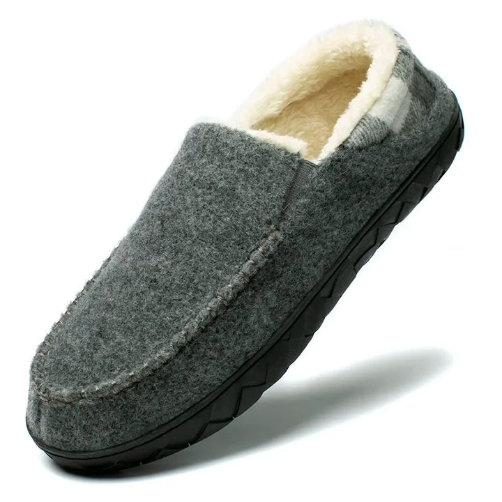 Willie | Relaxed Plush-Lined Moccasin Mens Slippers
