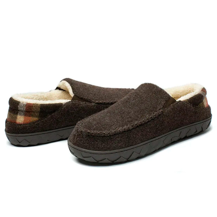 Willie | Relaxed Plush-Lined Moccasin Mens Slippers