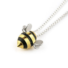 Load image into Gallery viewer, Bee Inspired 925 Silver Necklace Set
