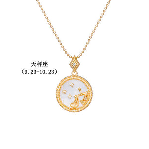 New Twelve Constellation Necklace