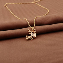 Load image into Gallery viewer, Tiny Deer Cute Necklace &amp; Earring
