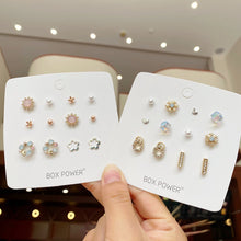 Load image into Gallery viewer, Korean style Assorted Ear Rings 6 Pairs Vol 2
