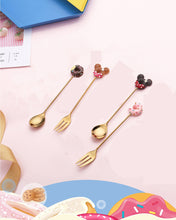 Load image into Gallery viewer, 4pcs Mickey and Candy Stainless Steel Tableware
