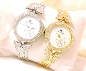 Butterfly Crystal Watch by Bee Sister