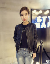 Load image into Gallery viewer, 2022 Spring Korean Style Leather Jacket
