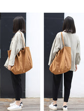 Load image into Gallery viewer, Korean Wild Retro Canvas Shoulder Bag

