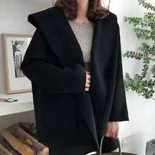 Load image into Gallery viewer, French Cloak Woolen Coat
