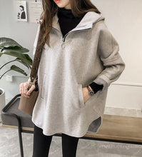 Load image into Gallery viewer, New Loose BF Wind Hooded Long-sleeved Jacket
