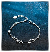 Load image into Gallery viewer, Starry Night 925 Silver Bracelet
