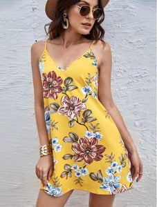 SHEIN Floral Print Slip Dress