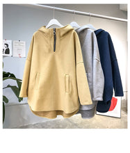 Load image into Gallery viewer, New Loose BF Wind Hooded Long-sleeved Jacket
