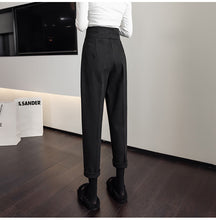 Load image into Gallery viewer, Loose Drape Slim Fashion High-waist Trouser Pants
