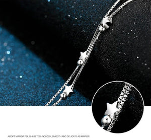 Starry Night 925 Silver Bracelet