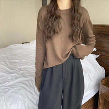 Load image into Gallery viewer, Loose and Versatile Casual Long-sleeved Sweater
