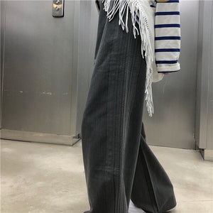 Loose All-match High-waisted Thin Wide-leg Trousers Pants