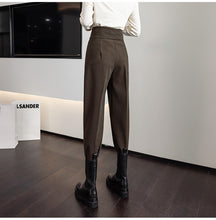 Load image into Gallery viewer, Loose Drape Slim Fashion High-waist Trouser Pants

