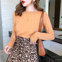 Load image into Gallery viewer, 2021 Autumn Round Neck Curled Sweater
