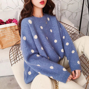 Lazy Wind Fresh Korean Version Sweater
