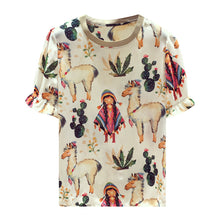 Load image into Gallery viewer, Ethnic Style Printed Chiffon Summer Top Shirt
