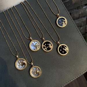 New Twelve Constellation Necklace